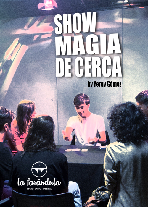SHOW DE MAGIA DE CERCA